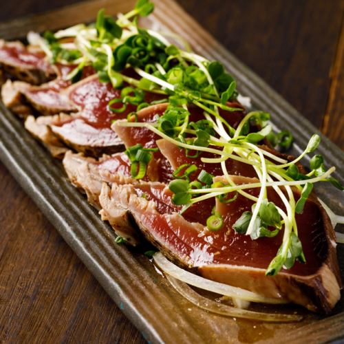 Seared bonito