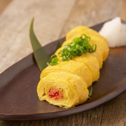 Mentaiko soup rolled egg
