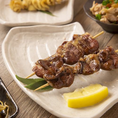 Skewer of chicken