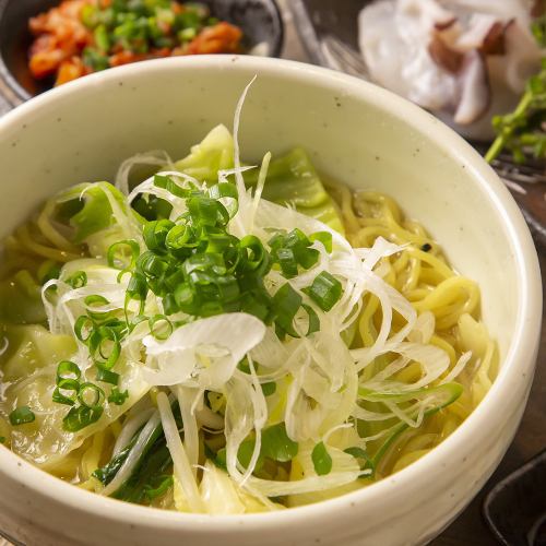 Chicken hot water ramen