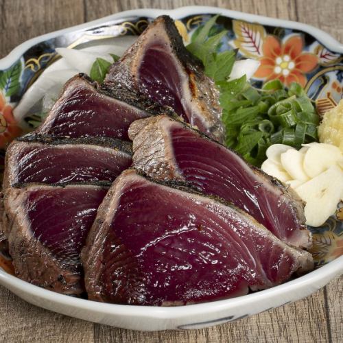 藁焼きかつおの塩たたき