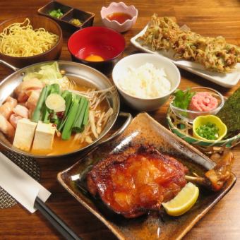 【一豆の定番】名物2大看板を味わう！お手軽満足プラン（全5品）