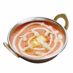 【チキンカレー】バターチキンカレー/チキンティッカマサラ