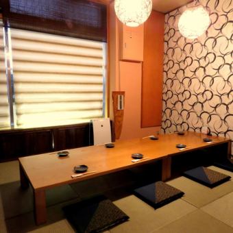 There is also a tatami room that can accommodate up to 10 to 20 people! For use at banquets ◎ Depending on the number of people, it can accommodate up to 20 people! We will prepare according to your request ♪