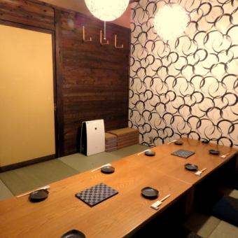 There is also a tatami room that can accommodate 10 to 20 people! Depending on the number of people, it can accommodate up to 20 people! We will prepare it according to your request ♪