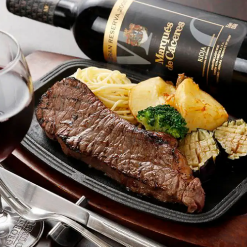 赤身のステーキ