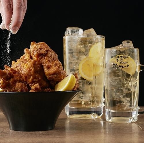 Cheap! Kaku Highball 50 yen!