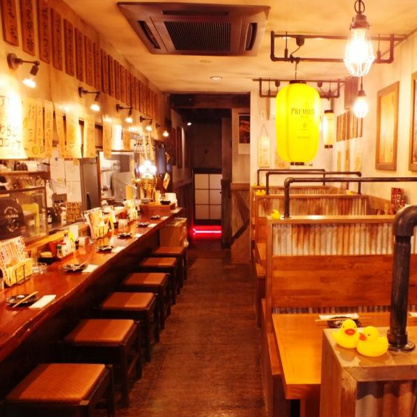 The atmosphere inside the restaurant is where you can relax and enjoy yakitori.A popular shop that is crowded with neighbors ★