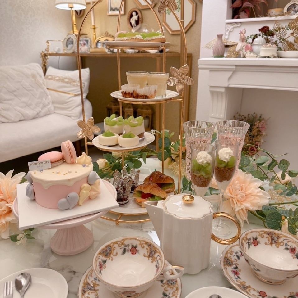 完全個室の可愛いお部屋で2人だけの時間をお楽しみください♪