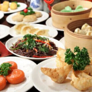 ☆土曜日限定☆西安名物飲茶コース☆2800円(税込)☆(2時間飲み放題(L.O15分前)付き4600円(税込))