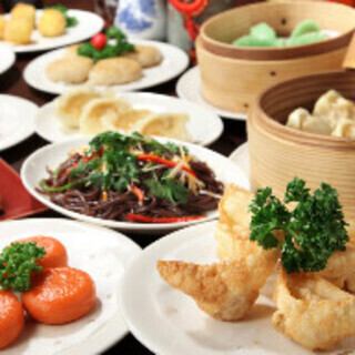 ☆土曜日限定☆西安名物飲茶コース☆2800円(税込)☆(2時間飲み放題(L.O15分前)付き4600円(税込))