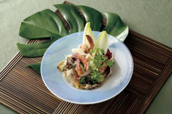 春雨のスパイシーシーフードサラダ（ヤムウンセン）