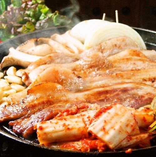 厚片日本猪肉五花肉套餐