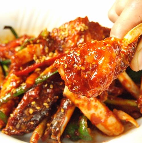 Boasting Yangnyeom Gejang (pickled crab medicine)