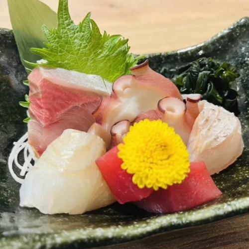 鮮度抜群のお刺身