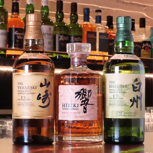 JAPANESE WHISKYをご用意