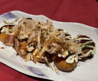 揚げたこ焼き