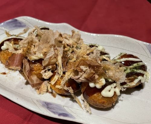 揚げたこ焼き