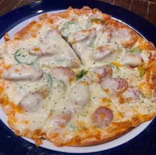 とろ~りチーズのソーセージPizza