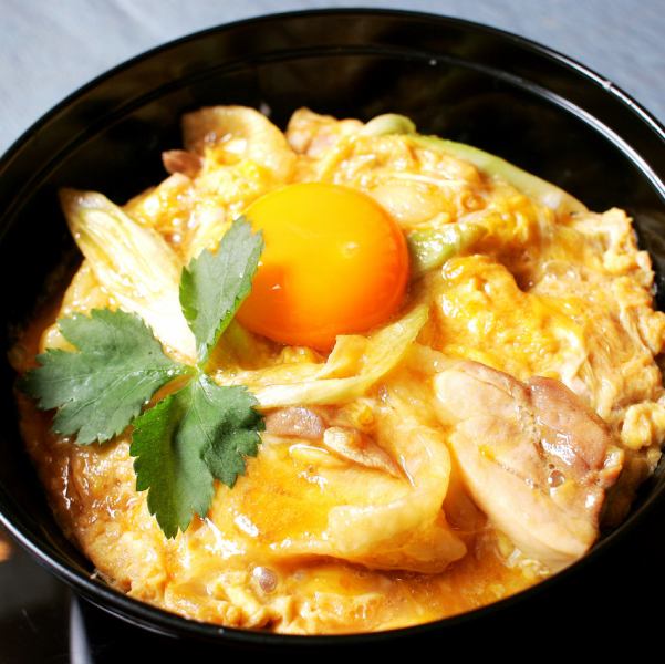 【淡海地鶏の親子丼】江戸風or京風1100円(税込)
