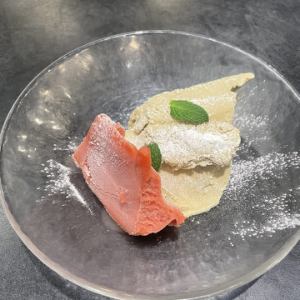 本日のジェラート2種