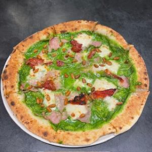 Mortadella Ham and Spinach Popeye Style