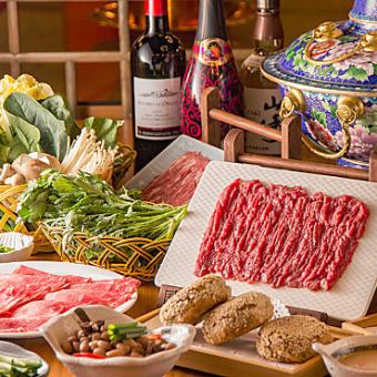 火鍋2時間食べ放題＋ソフトドリンク飲み放題 4928円