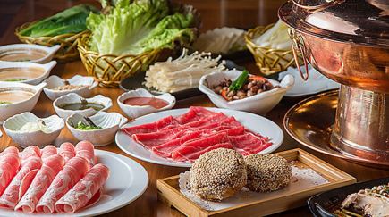 火鍋2時間食べ放題＋生ビール含むアルコール飲み放題6028 円