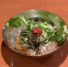 Seasonal Japanese Cold Noodles