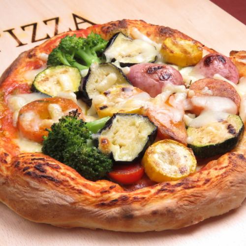 [Pizza takeout!] Seasonal vegetable pizza *Vegetables vary depending on the season