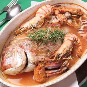 ★包含Acquapazza★ 小酒馆风格圣诞特别套餐【7道菜+无限畅饮】7,000日元(含税)