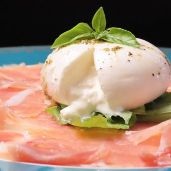 ブラータ生ハム盛り合わせ