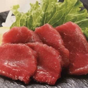 Horse sashimi top lean