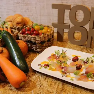 鮮魚のカルパッチョ～TOMTOMスタイル～
