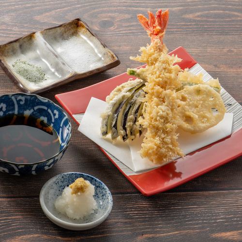 Assorted shrimp tempura (small)