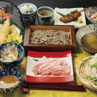 【9月18日から】個別盛り　和豚もちぶたのしゃぶしゃぶコース　6,000円(税込)【2H飲み放題付】