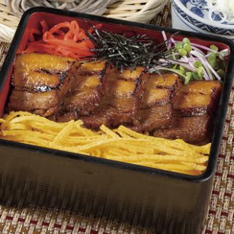 炙り煮豚重【単品】