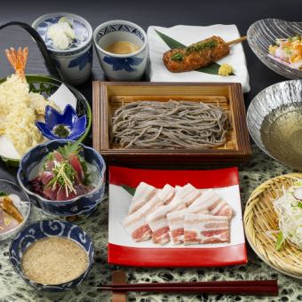 個別盛り和豚もちぶたのしゃぶしゃぶコース6,000円(税込)【2H飲み放題付き】