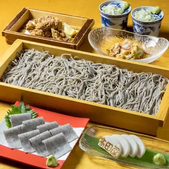 蕎麦屋の二次会コース3,000円(税込)【2H飲み放題付き】20時半以降限定!
