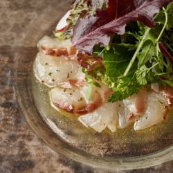 Seafood carpaccio