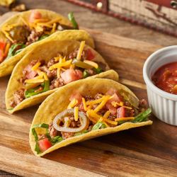 Mexican corn tacos 3pc