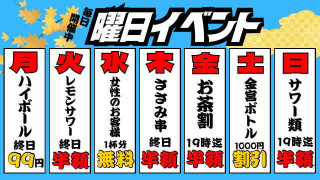 生ビール290円ハイボール190円!!串は1本90円から!!昔懐かしい大衆酒場がオープン!!