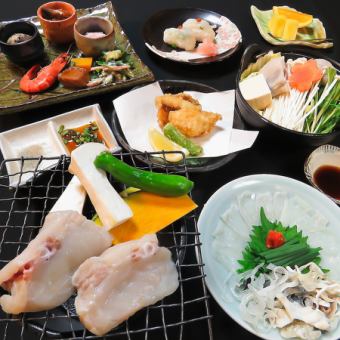 [Recommended Kaiseki for this season] Torafugu Kaiseki course with 9 dishes, 7,150 yen (tax included)