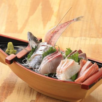 [2.5 hours all-you-can-drink included] Direct from the market! 6-piece sashimi platter. Chicken Nanban-style white fish fry course 5,000 yen (tax included) {Total of 10 dishes}