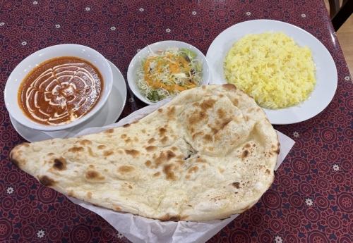 カレー&ナンセット