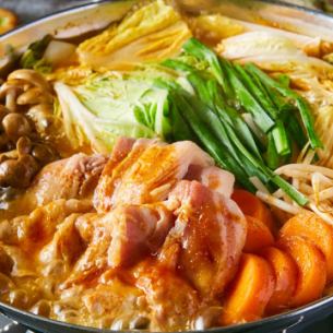 Authentic jjigae hotpot