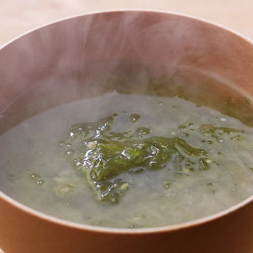 Aosa miso soup