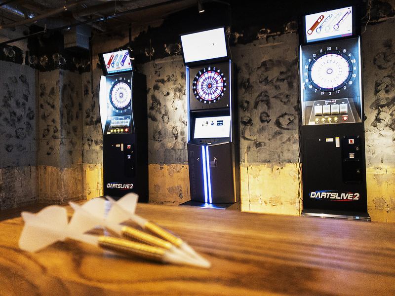 [Immediately from Kasai Station!] The basement has been reopened as a darts izakaya !! We promise a space that will not get tired of either one person or a group.