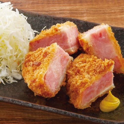 Thick ham cutlet