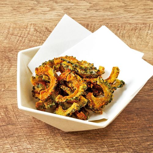 Addictively spicy bitter melon chips